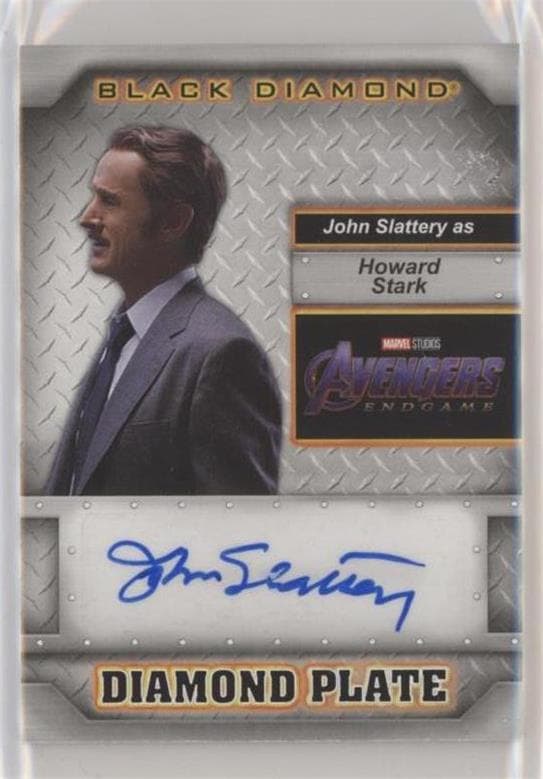 John Slattery as Howard Stark #DP-JS — 2021 Marvel Black Diamond