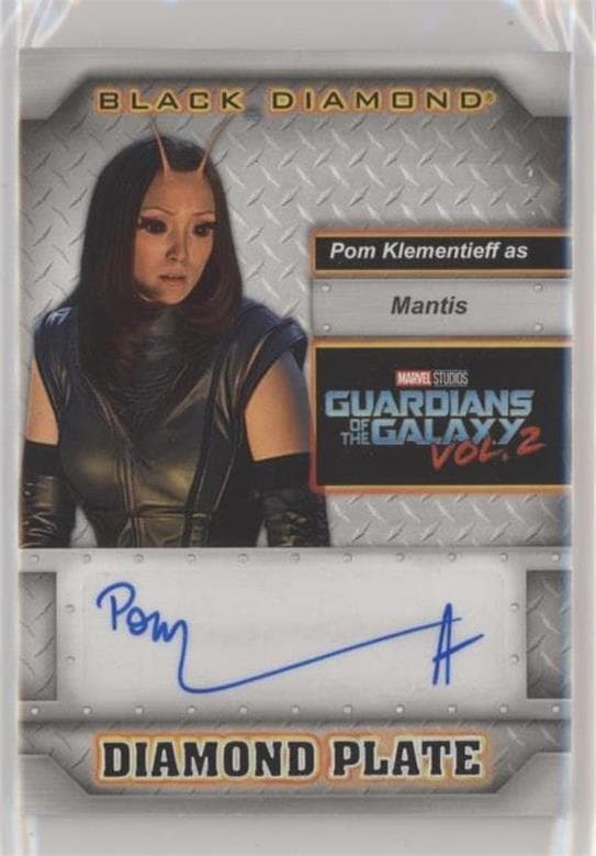 Pom Klementieff as Mantis #DP-PK — 2021 Marvel Black Diamond