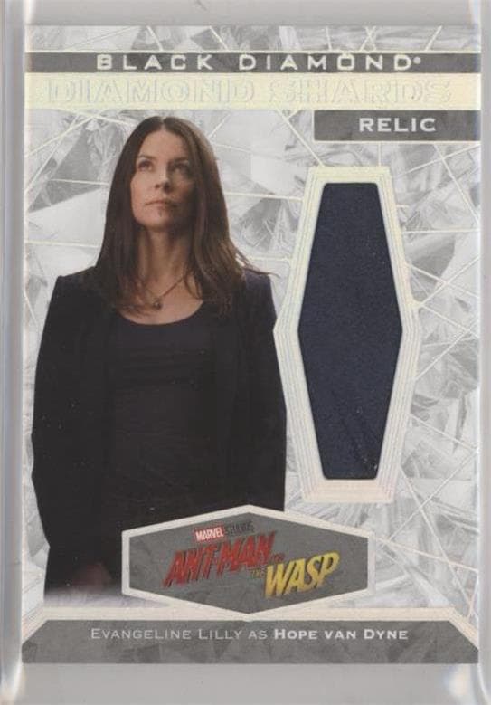 Evangeline Lilly as Hope van Dyne #DS-EL — 2021 Marvel Black Diamond