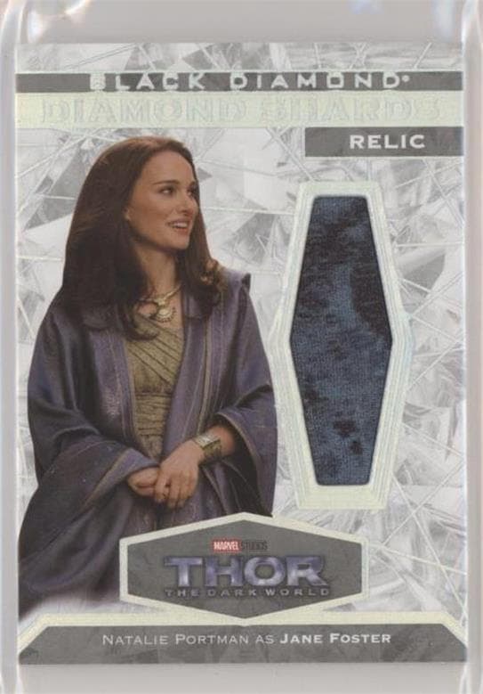 Natalie Portman as Jane Foster #DS-NP — 2021 Marvel Black Diamond