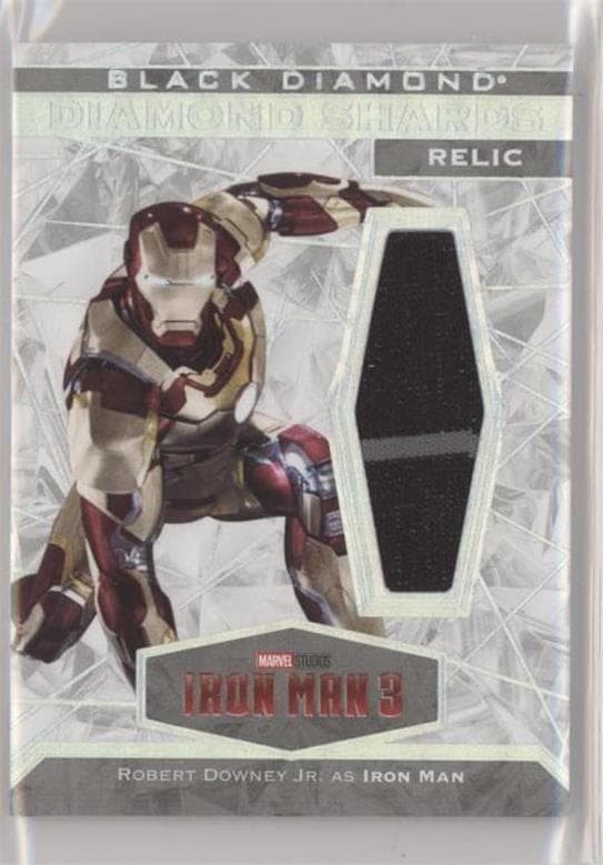 Robert Downey Jr. as Iron Man #DS-RDJ — 2021 Marvel Black Diamond