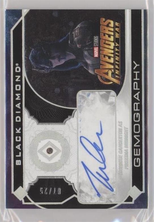 Monique Ganderton as Proxima Midnight #G-MG — 2021 Marvel Black Diamond