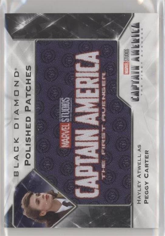 Hayley Atwell as Peggy Carter #PP-CA3 — 2021 Marvel Black Diamond