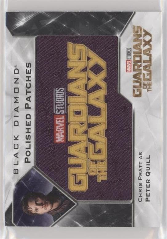 Chris Pratt as Peter Quill #PP-GG1 — 2021 Marvel Black Diamond