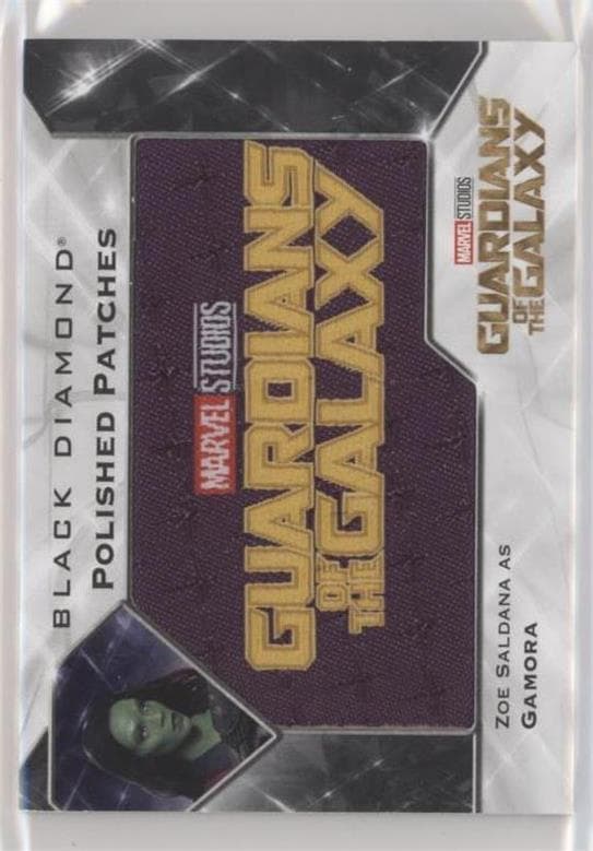 Zoe Saldana as Gamora #PP-GG2 — 2021 Marvel Black Diamond