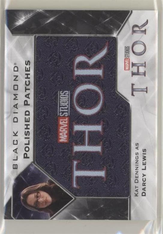 Kat Dennings as Darcy Lewis #PP-TH6 — 2021 Marvel Black Diamond