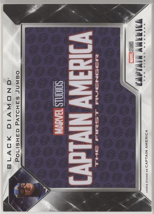Captain America #PPJ-3 — 2021 Marvel Black Diamond