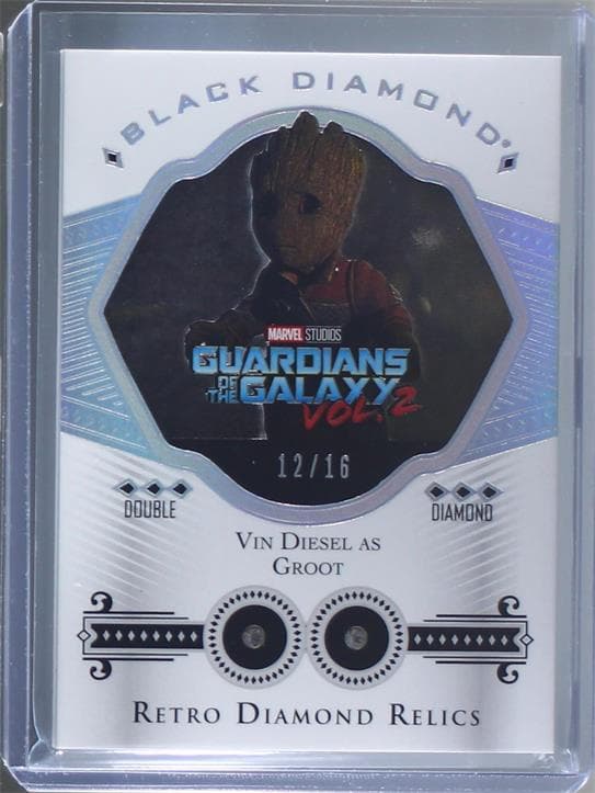 Vin Diesel as Groot #RDR-31 — 2021 Marvel Black Diamond