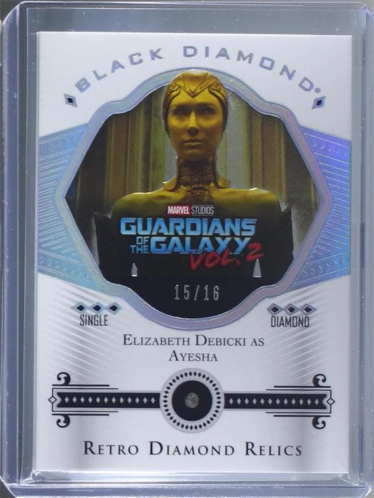 Elizabeth Debicki as Ayesha #RDR-35 — 2021 Marvel Black Diamond