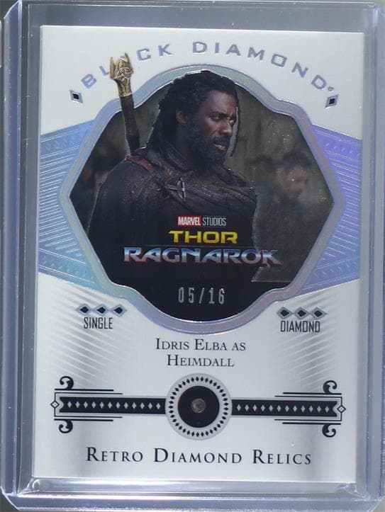 Idris Elba as Heimdall #RDR-42 — 2021 Marvel Black Diamond