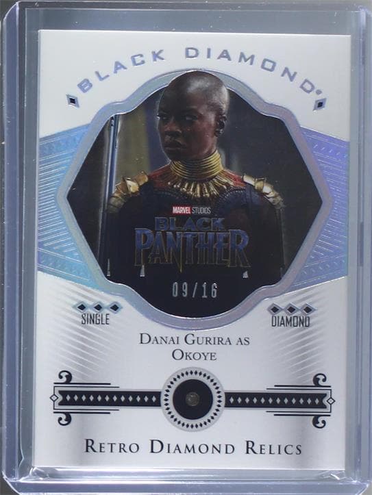 Danai Gurira as Okoye #RDR-46 — 2021 Marvel Black Diamond