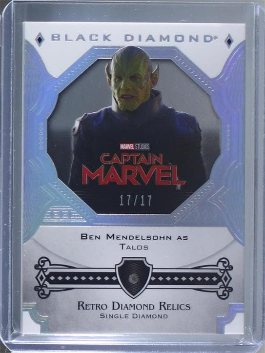 Ben Mendelsohn as Talos #RDR-67 — 2021 Marvel Black Diamond