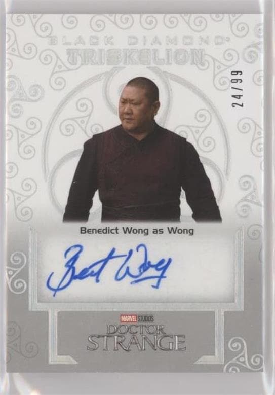 Benedict Wong as Wong #T-BW — 2021 Marvel Black Diamond