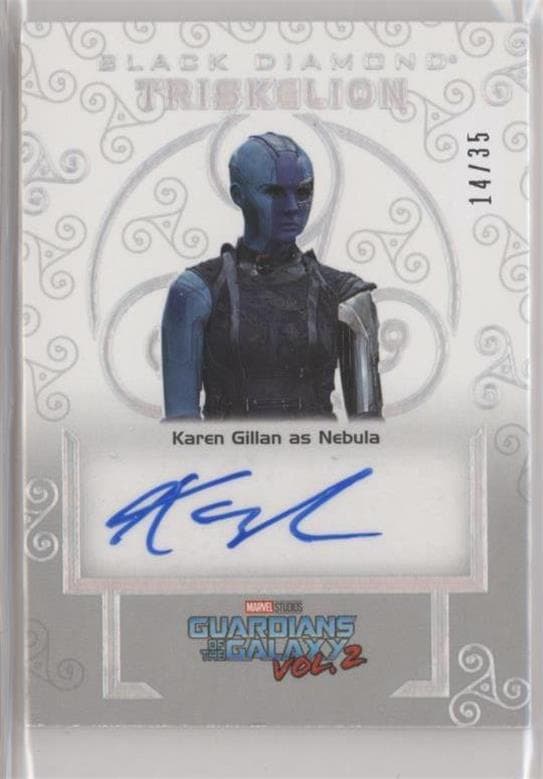Karen Gillan as Nebula #T-KG — 2021 Marvel Black Diamond