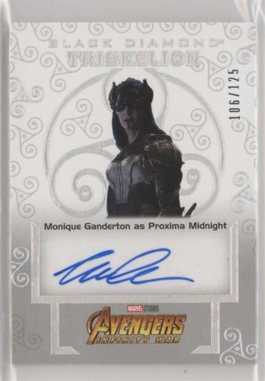 Monique Ganderton as Proxima Midnight #T-MG — 2021 Marvel Black Diamond
