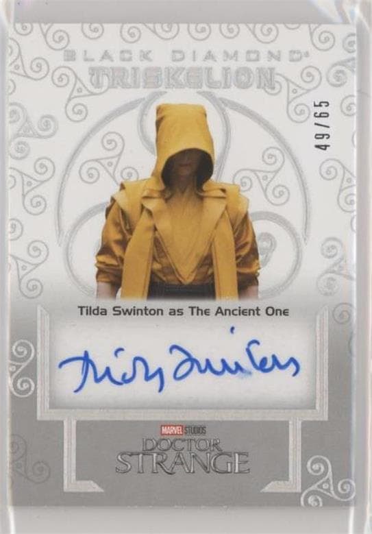Tilda Swinton as The Ancient One #T-TS — 2021 Marvel Black Diamond