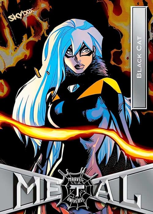 Black Cat #10 — 2021 Upper Deck Marvel Metal Universe Spider-Man