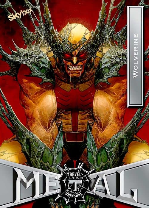 Wolverine #100 — 2021 Upper Deck Marvel Metal Universe Spider-Man