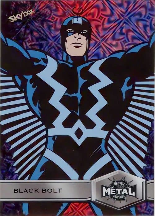 Black Bolt #109 — 2021 Upper Deck Marvel Metal Universe Spider-Man