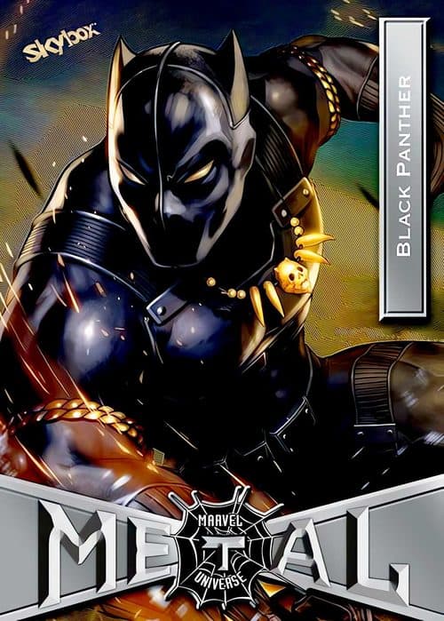 Black Panther #11 — 2021 Upper Deck Marvel Metal Universe Spider-Man