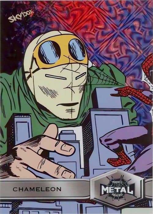 Chameleon #119 — 2021 Upper Deck Marvel Metal Universe Spider-Man