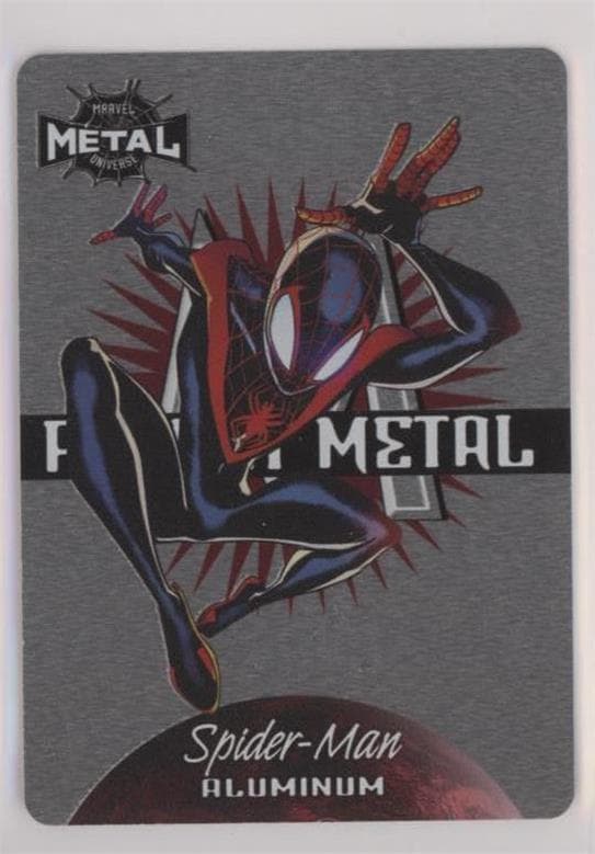 Miles Morales #11 OF 20 PM — 2021 Upper Deck Marvel Metal Universe Spider-Man