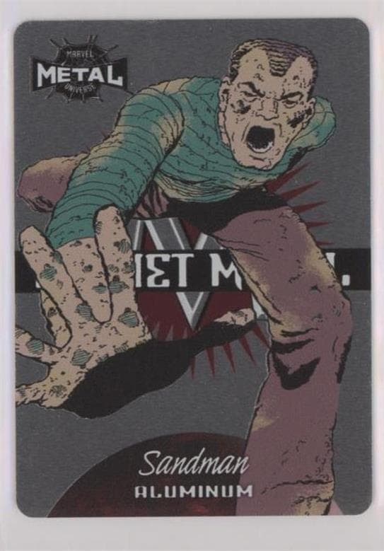 Sandman #13 OF 20 PM — 2021 Upper Deck Marvel Metal Universe Spider-Man