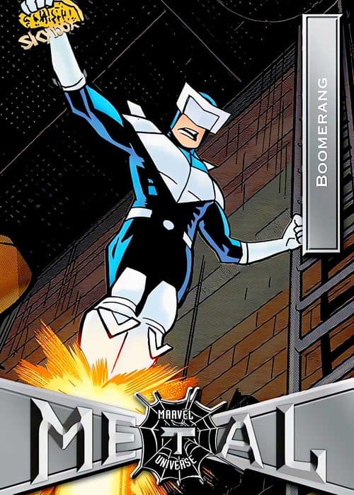 Boomerang #14 — 2021 Upper Deck Marvel Metal Universe Spider-Man