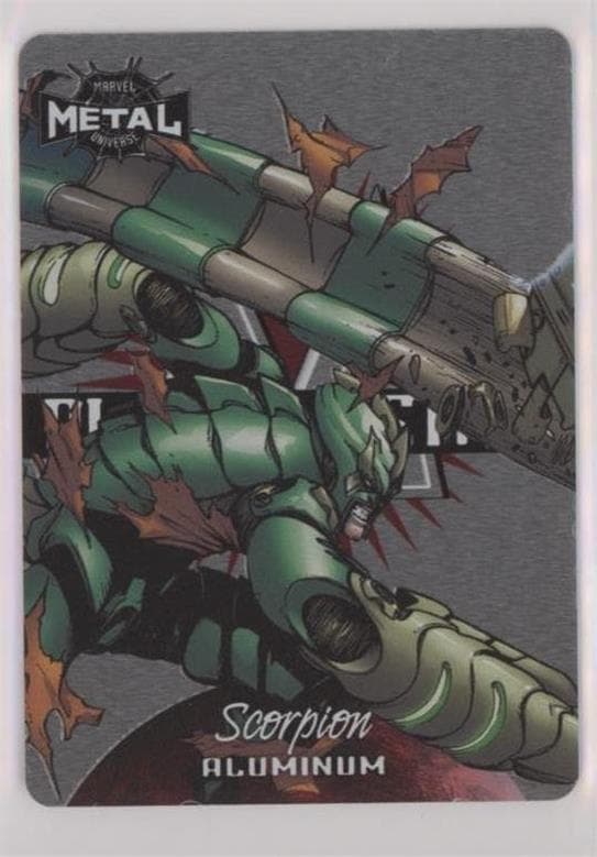 Scorpion #14 OF 20 PM — 2021 Upper Deck Marvel Metal Universe Spider-Man