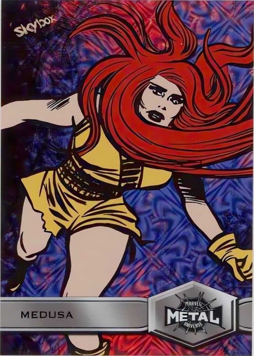 Medusa #151 — 2021 Upper Deck Marvel Metal Universe Spider-Man