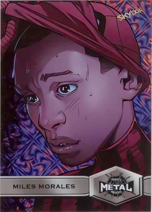 Miles Morales #152 — 2021 Upper Deck Marvel Metal Universe Spider-Man
