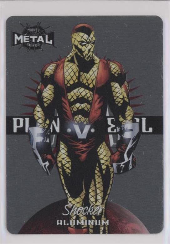 Shocker #15 OF 20 PM — 2021 Upper Deck Marvel Metal Universe Spider-Man