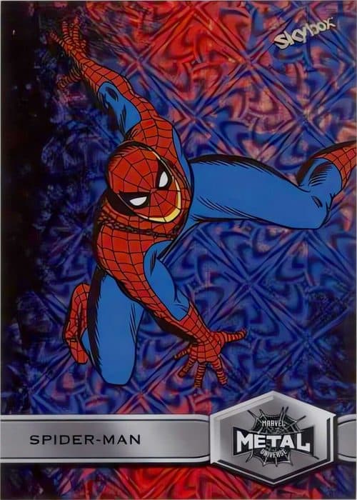 Spot #176 — 2021 Upper Deck Marvel Metal Universe Spider-Man