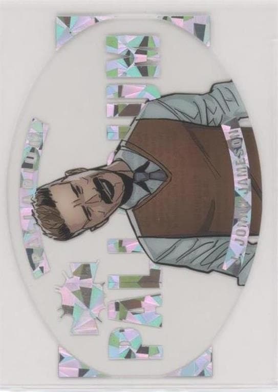 J. Jonah Jameson #18-OF-50 P — 2021 Upper Deck Marvel Metal Universe Spider-Man