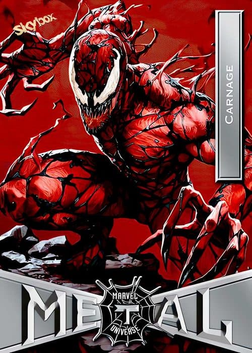 Carnage #18 — 2021 Upper Deck Marvel Metal Universe Spider-Man