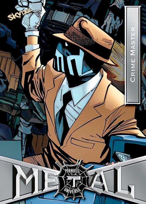 Crime Master #20 — 2021 Upper Deck Marvel Metal Universe Spider-Man