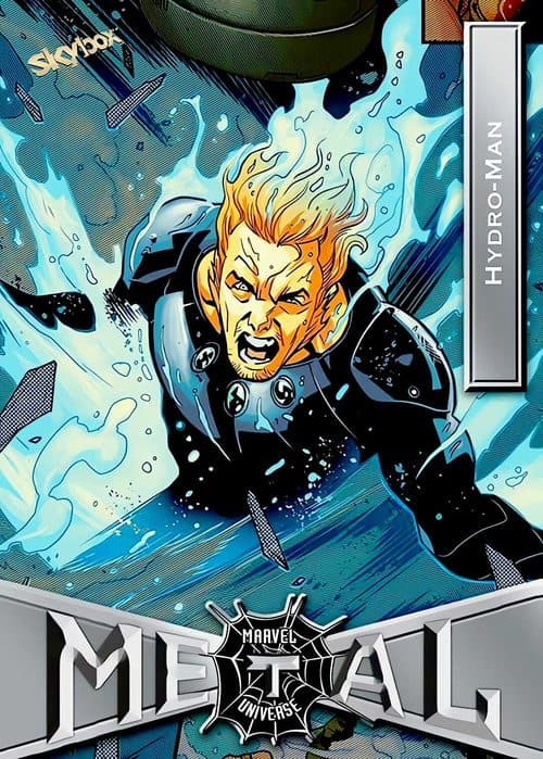 Hydro-Man #34 — 2021 Upper Deck Marvel Metal Universe Spider-Man