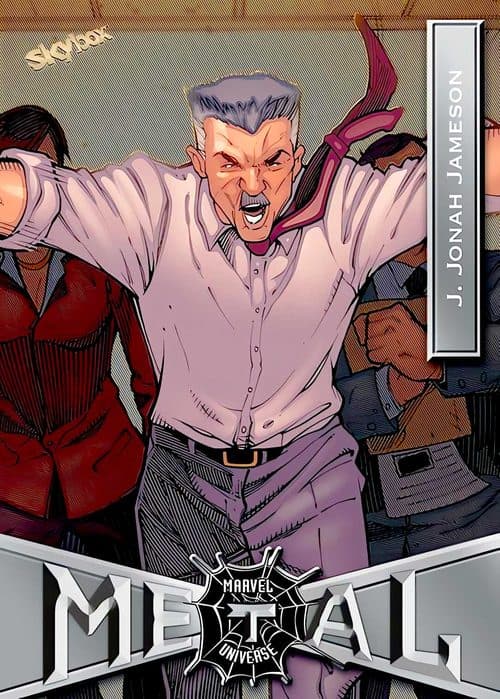 J. Jonah Jameson #39 — 2021 Upper Deck Marvel Metal Universe Spider-Man