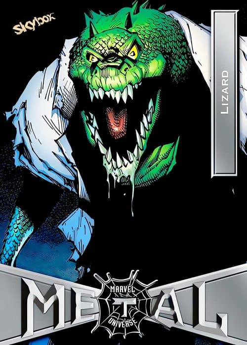 Lizard #44 — 2021 Upper Deck Marvel Metal Universe Spider-Man