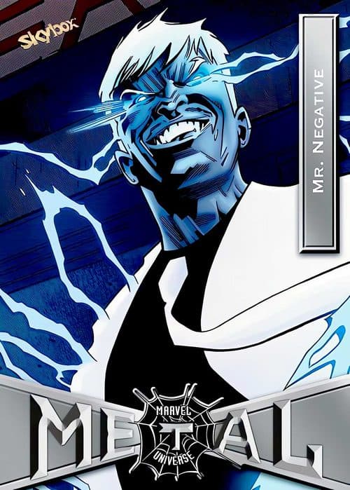 Mr. Negative #58 — 2021 Upper Deck Marvel Metal Universe Spider-Man