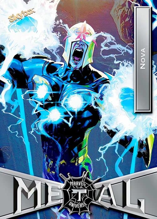 Nova #62 — 2021 Upper Deck Marvel Metal Universe Spider-Man