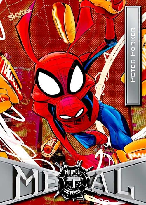 Peter Porker #65 — 2021 Upper Deck Marvel Metal Universe Spider-Man