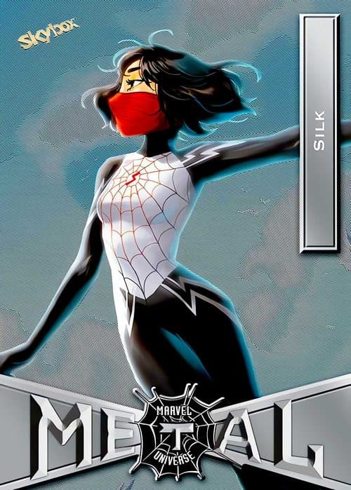 Silk #80 — 2021 Upper Deck Marvel Metal Universe Spider-Man