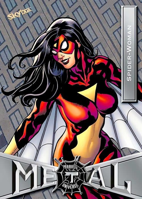 Spider-Woman #87 — 2021 Upper Deck Marvel Metal Universe Spider-Man