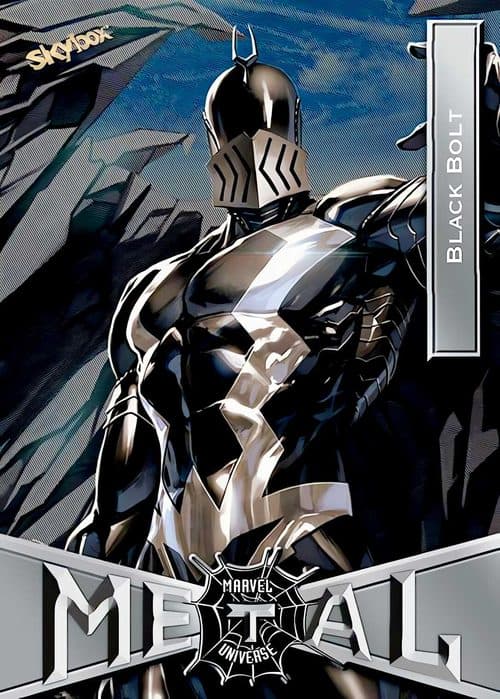 Black Bolt #9 — 2021 Upper Deck Marvel Metal Universe Spider-Man