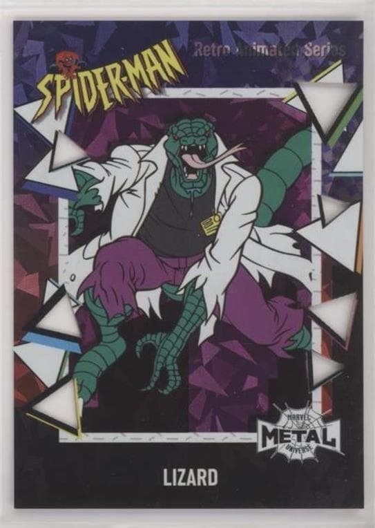 Lizard #AST-10 — 2021 Upper Deck Marvel Metal Universe Spider-Man