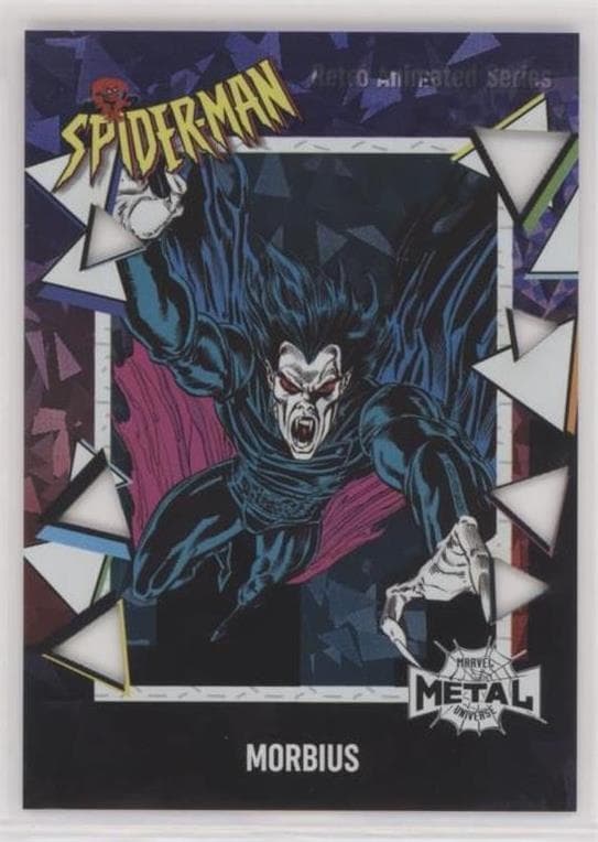 Morbius #AST-12 — 2021 Upper Deck Marvel Metal Universe Spider-Man