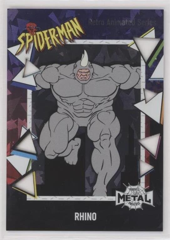 Rhino #AST-14 — 2021 Upper Deck Marvel Metal Universe Spider-Man