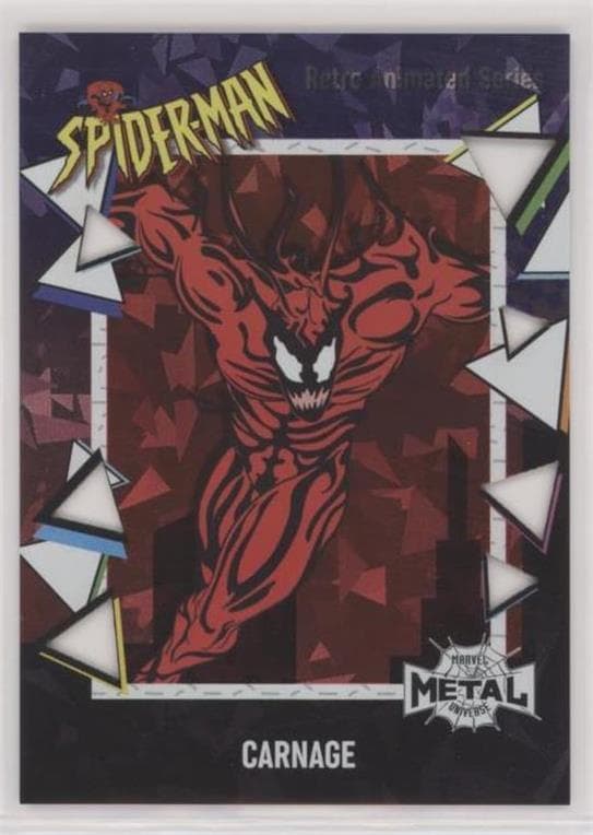 Carnage #AST-3 — 2021 Upper Deck Marvel Metal Universe Spider-Man