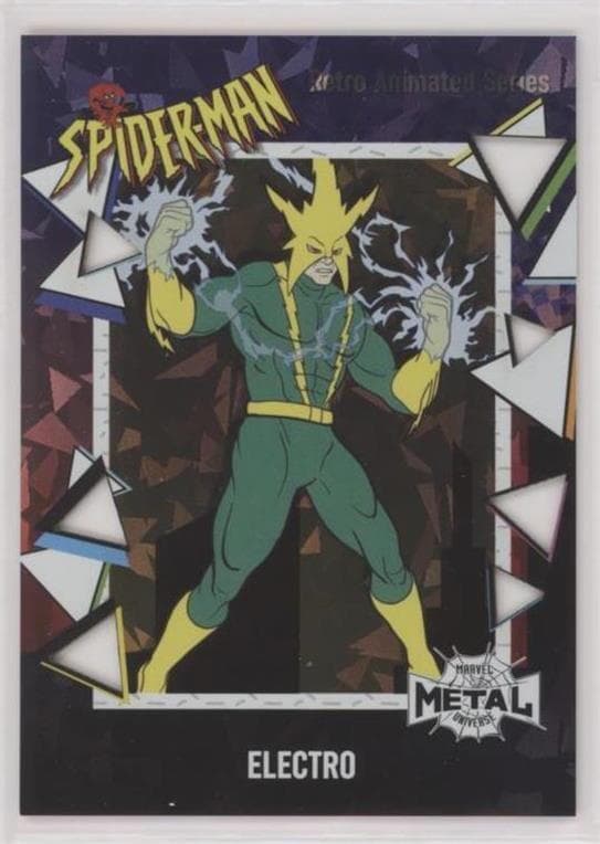Electro #AST-5 — 2021 Upper Deck Marvel Metal Universe Spider-Man